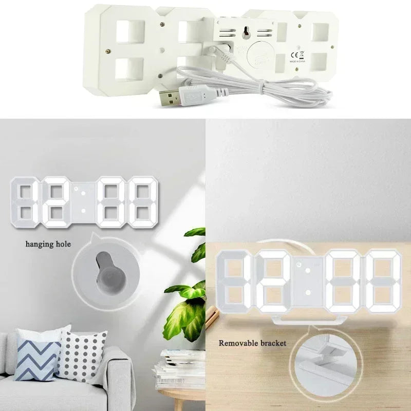 BrightTime LED Digital Clock